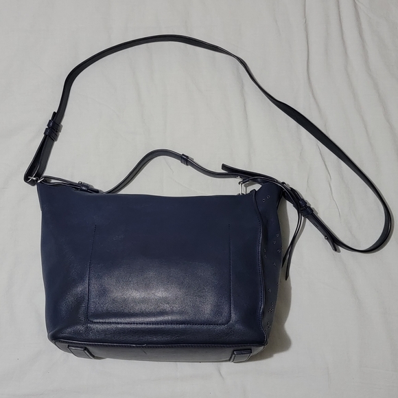 All Saints Junai Crossbody in Navy - Picture 4 of 15